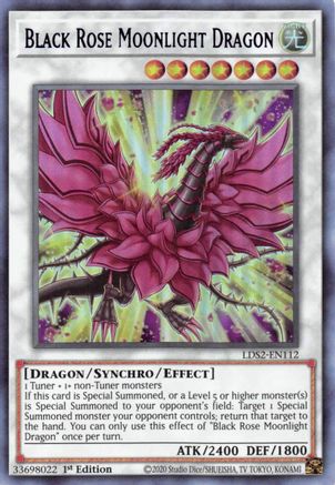 Black Rose Moonlight Dragon (Blue) [LDS2-EN112] Ultra Rare - Yu-Gi-Oh! - Card Brawlers | Quebec | Canada |