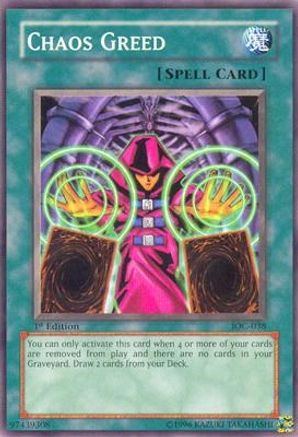 Chaos Greed [IOC-038] Common - Yu-Gi-Oh! - Card Brawlers | Quebec | Canada |