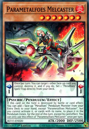 Parametalfoes Melcaster [BLVO-EN020] Common - Yu-Gi-Oh! - Card Brawlers | Quebec | Canada |