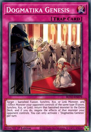 Dogmatika Genesis [BLVO-EN070] Common - Yu-Gi-Oh! - Card Brawlers | Quebec | Canada |