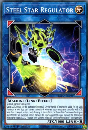 Steel Star Regulator [BLVO-EN085] Common - Yu-Gi-Oh! - Card Brawlers | Quebec | Canada |
