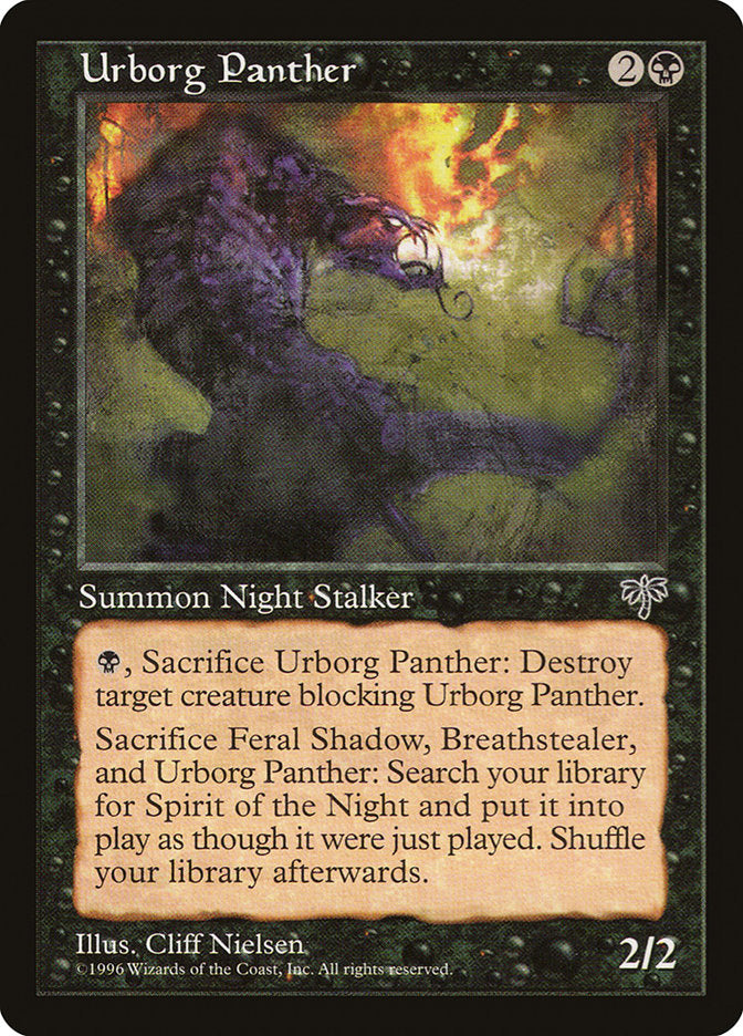 Urborg Panther [Mirage] - Magic: The Gathering - Card Brawlers | Quebec | Canada |
