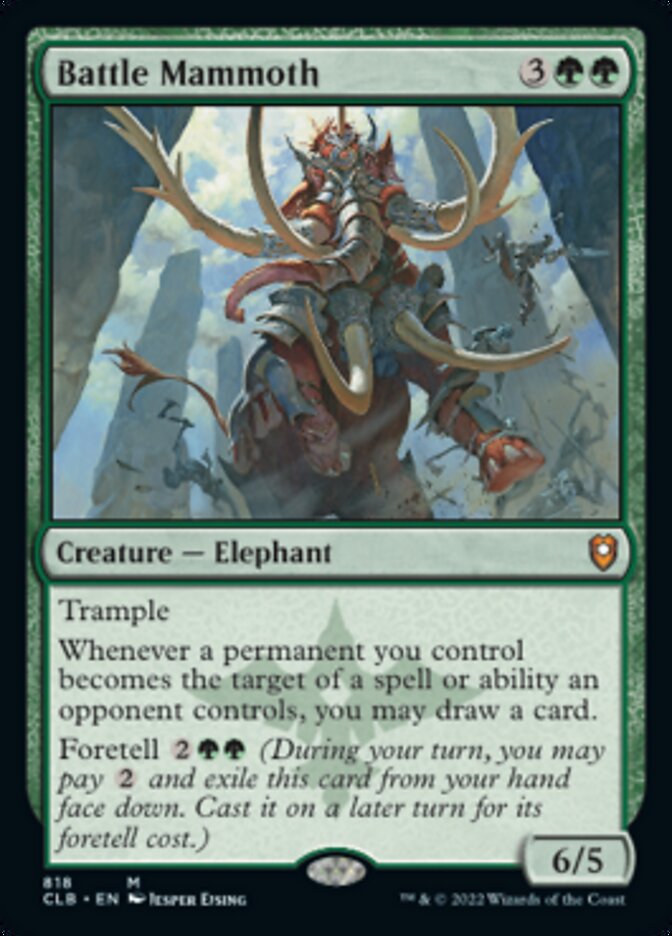 Battle Mammoth [Commander Legends: Battle for Baldur's Gate] - Magic: The Gathering - Card Brawlers | Quebec | Canada |