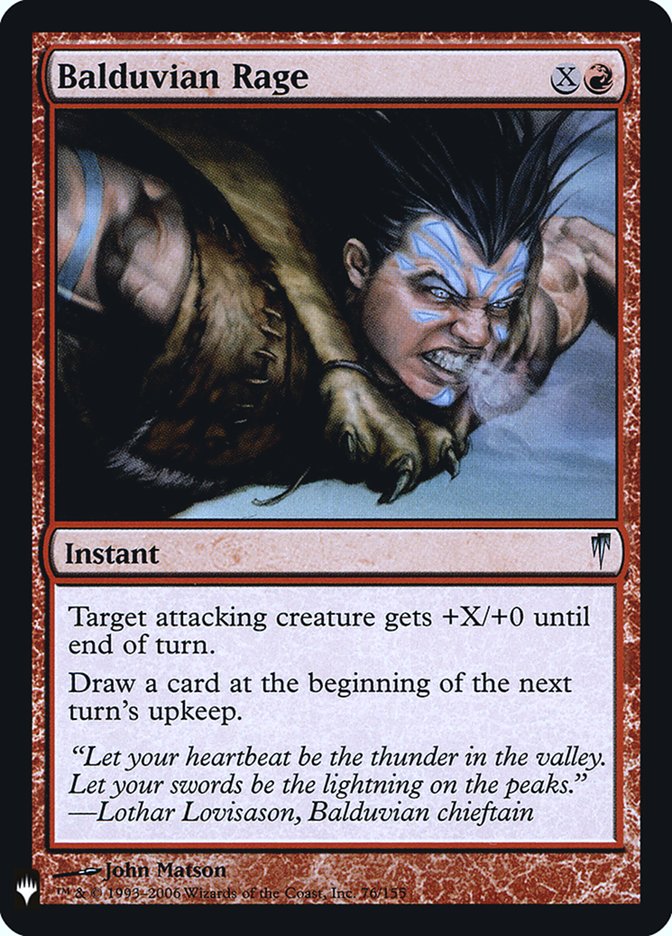 Balduvian Rage [Mystery Booster] - Magic: The Gathering - Card Brawlers | Quebec | Canada |