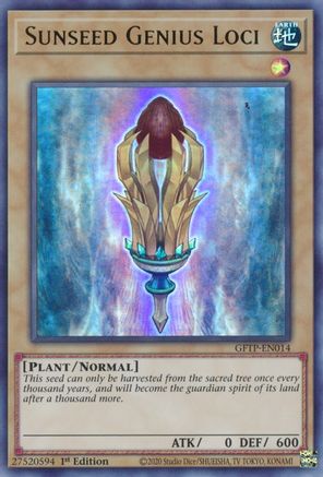 Sunseed Genius Loci [GFTP-EN014] Ultra Rare - Yu-Gi-Oh! - Card Brawlers | Quebec | Canada |