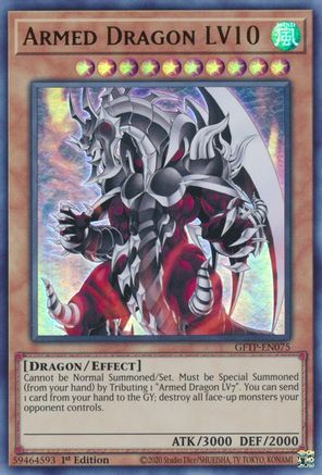 Armed Dragon LV10 [GFTP-EN075] Ultra Rare - Yu-Gi-Oh! - Card Brawlers | Quebec | Canada |