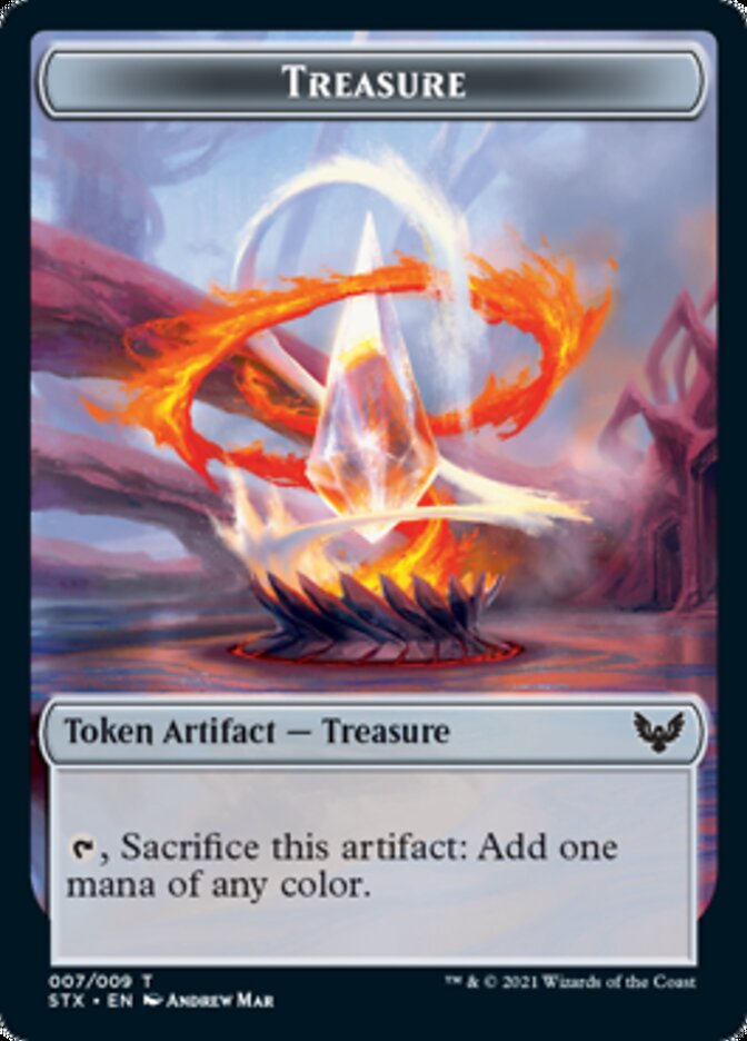 Myr // Treasure Double-Sided Token [Commander 2021 Tokens] - Magic: The Gathering - Card Brawlers | Quebec | Canada |