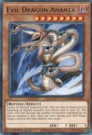 Evil Dragon Ananta (Rare) [ANGU-EN042] Rare - Yu-Gi-Oh! - Card Brawlers | Quebec | Canada |