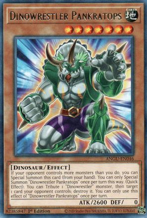Dinowrestler Pankratops (Rare) [ANGU-EN046] Rare - Yu-Gi-Oh! - Card Brawlers | Quebec | Canada |