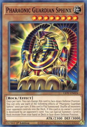 Pharaonic Guardian Sphinx [LIOV-EN024] Common - Yu-Gi-Oh! - Card Brawlers | Quebec | Canada |