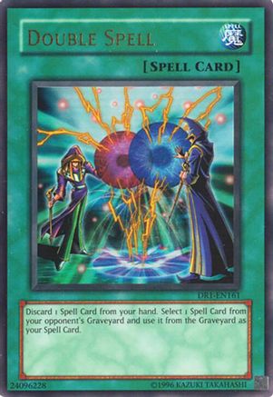 Double Spell (DR1-EN161) Ultra Rare