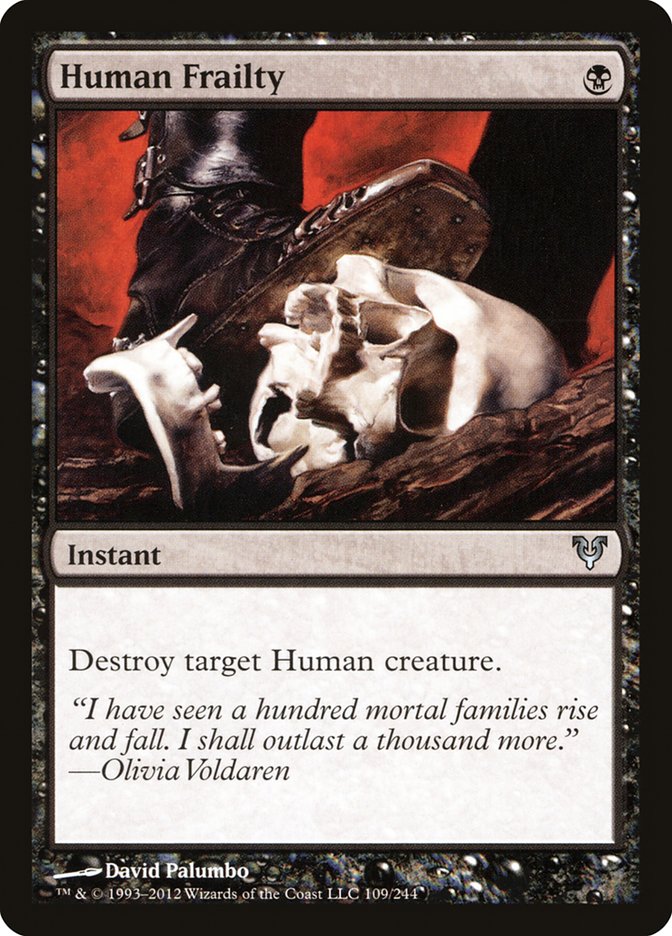 Human Frailty [Avacyn Restored] - Magic: The Gathering - Card Brawlers | Quebec | Canada |