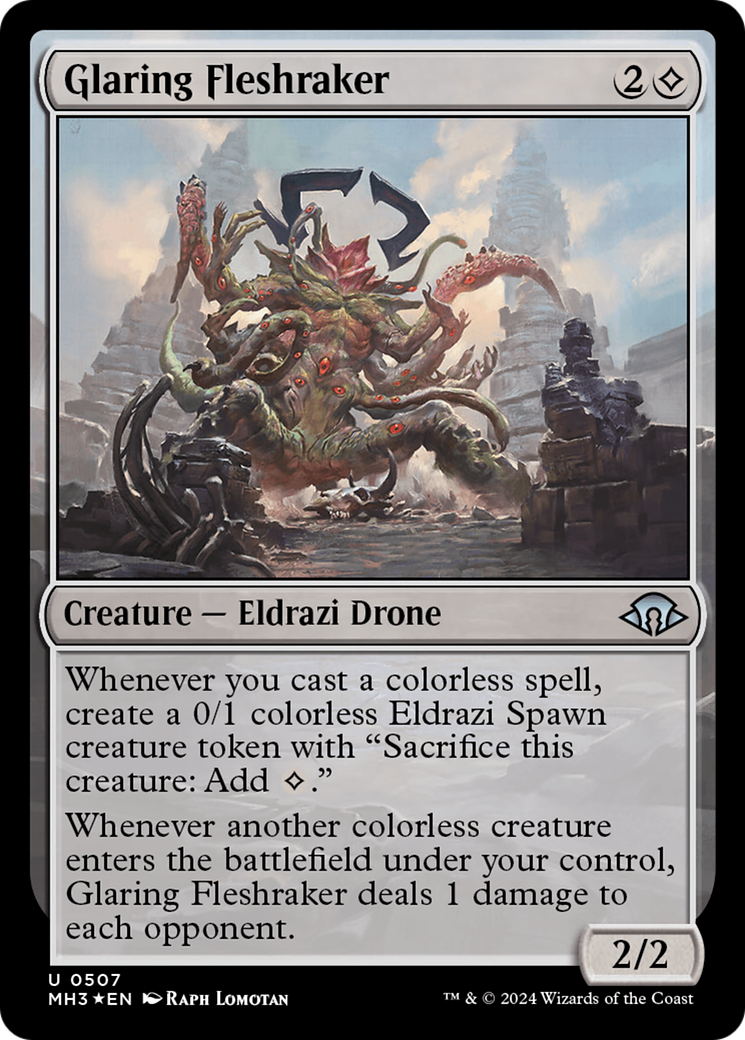 Glaring Fleshraker (Ripple Foil) [Modern Horizons 3] - Magic: The Gathering - Card Brawlers | Quebec | Canada |
