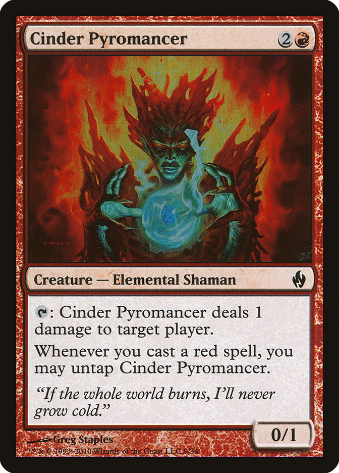 Cinder Pyromancer [Premium Deck Series: Fire and Lightning] - Magic: The Gathering - Card Brawlers | Quebec | Canada |