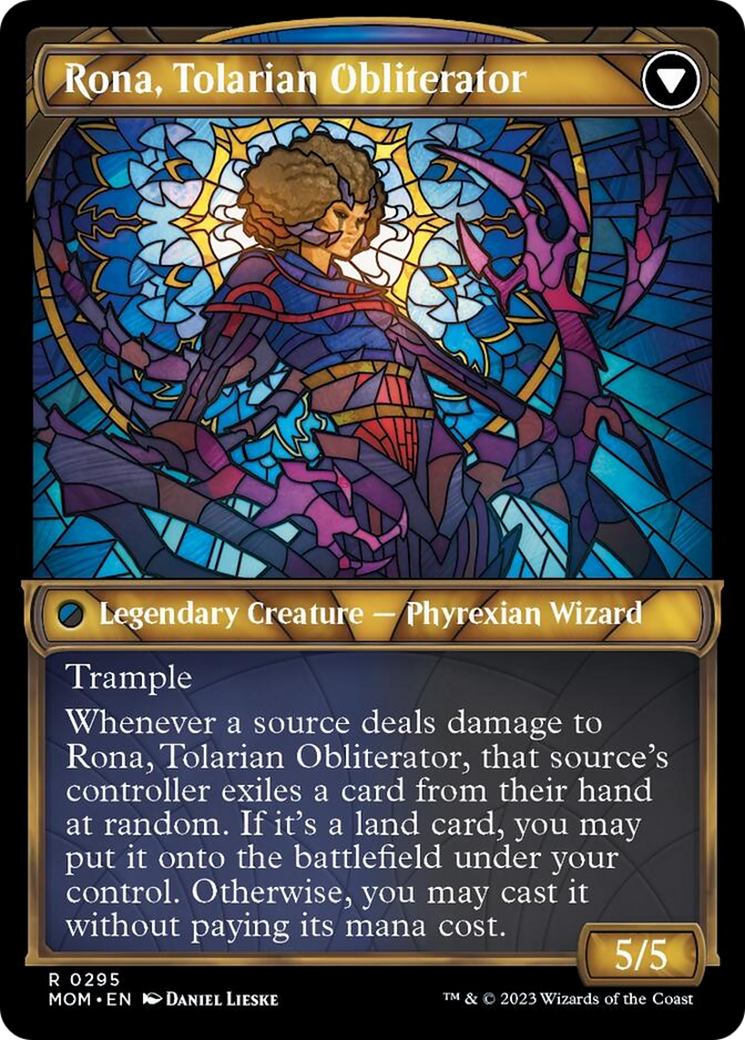 Rona, Herald of Invasion // Rona, Tolarian Obliterator (Showcase Planar Booster Fun) [March of the Machine] - Magic: The Gathering - Card Brawlers | Quebec | Canada |