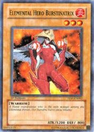 Elemental Hero Burstinatrix (TLM-EN002) Common / Short Print