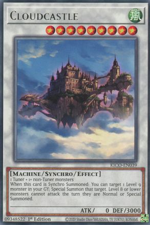Cloudcastle [KICO-EN039] Rare - Yu-Gi-Oh! - Card Brawlers | Quebec | Canada |
