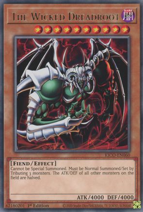 The Wicked Dreadroot [KICO-EN060] Rare - Yu-Gi-Oh! - Card Brawlers | Quebec | Canada |