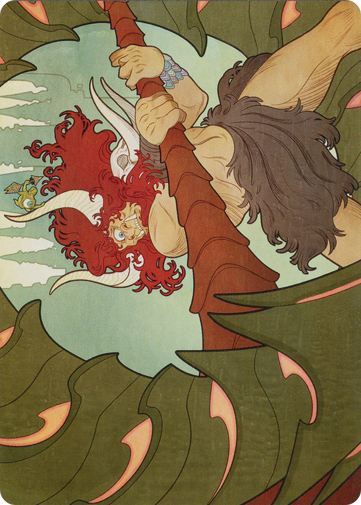 Borborygmos and Fblthp Art Card (57) [March of the Machine Art Series] - Magic: The Gathering - Card Brawlers | Quebec | Canada |