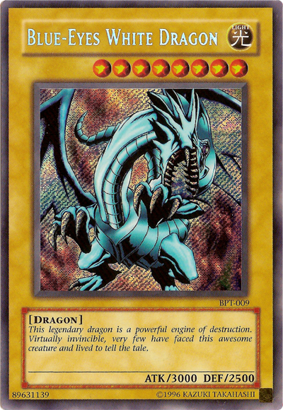 Blue-Eyes White Dragon [BPT-009] Secret Rare - Yu-Gi-Oh! - Card Brawlers | Quebec | Canada |