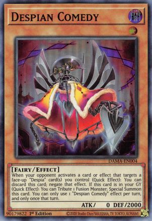 Despian Comedy [DAMA-EN004] Super Rare - Yu-Gi-Oh! - Card Brawlers | Quebec | Canada |