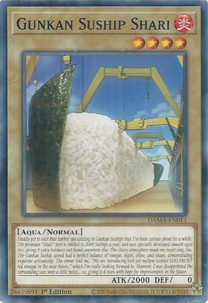 Gunkan Suship Shari [DAMA-EN011] Common - Yu-Gi-Oh! - Card Brawlers | Quebec | Canada |