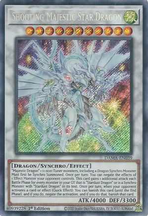 Shooting Majestic Star Dragon [DAMA-EN039] Secret Rare - Yu-Gi-Oh! - Card Brawlers | Quebec | Canada |