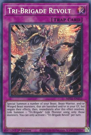 Tri-Brigade Revolt [MP21-EN212] Prismatic Secret Rare - Yu-Gi-Oh! - Card Brawlers | Quebec | Canada |
