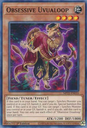 Obsessive Uvualoop [MP21-EN010] Common - Yu-Gi-Oh! - Card Brawlers | Quebec | Canada |
