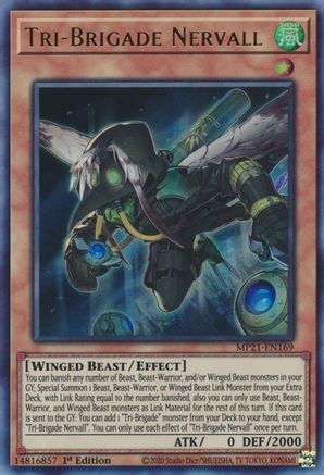 Tri-Brigade Nervall [MP21-EN169] Ultra Rare - Yu-Gi-Oh! - Card Brawlers | Quebec | Canada |