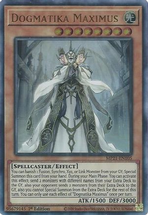 Dogmatika Maximus [MP21-EN105] Ultra Rare - Yu-Gi-Oh! - Card Brawlers | Quebec | Canada |