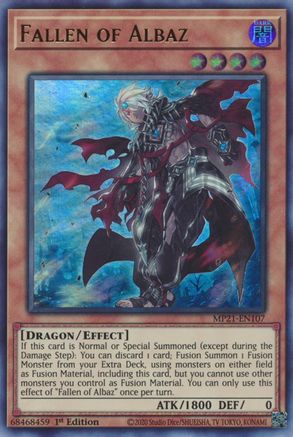 Fallen of Albaz [MP21-EN107] Ultra Rare - Yu-Gi-Oh! - Card Brawlers | Quebec | Canada |