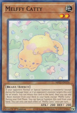 Melffy Catty [MP21-EN114] Common - Yu-Gi-Oh! - Card Brawlers | Quebec | Canada |