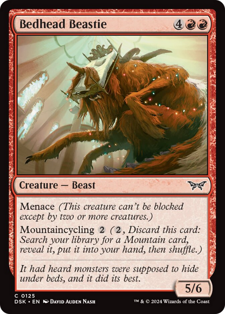 Bedhead Beastie [Duskmourn: House of Horror] - Magic: The Gathering - Card Brawlers | Quebec | Canada |
