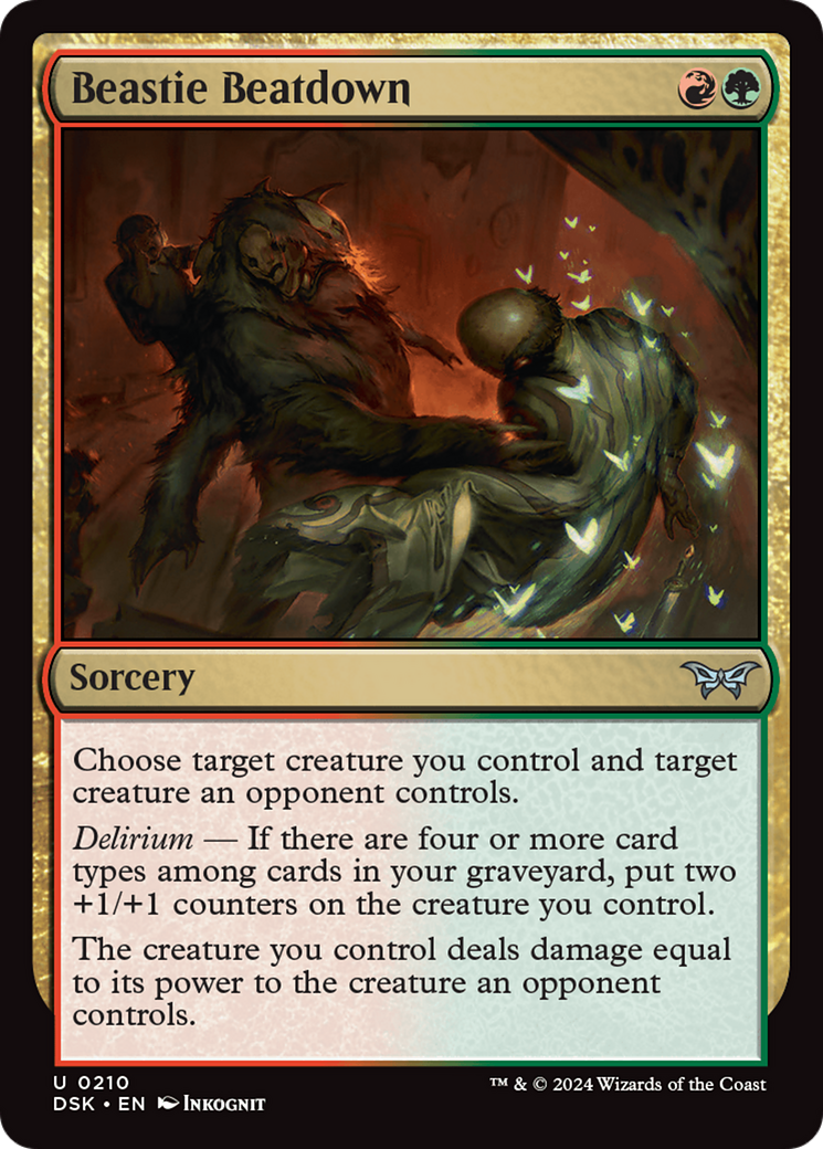 Beastie Beatdown [Duskmourn: House of Horror] - Magic: The Gathering - Card Brawlers | Quebec | Canada |