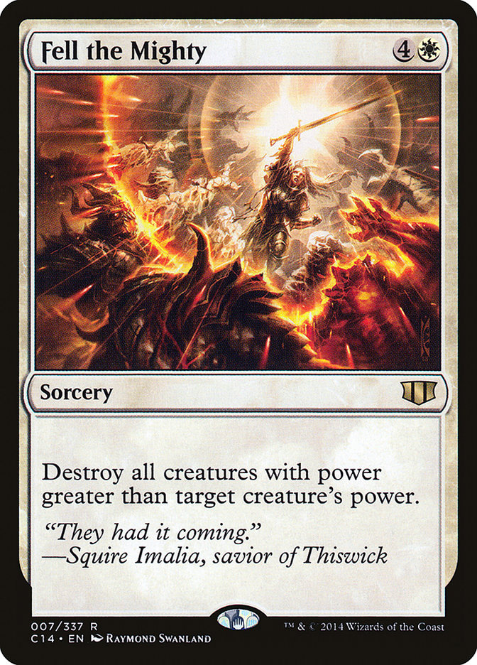 Fell the Mighty [Commander 2014] - Magic: The Gathering - Card Brawlers | Quebec | Canada |