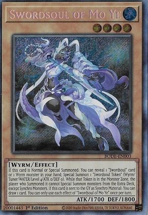 Swordsoul of Mo Ye [BODE-EN003] Secret Rare - Yu-Gi-Oh! - Card Brawlers | Quebec | Canada |