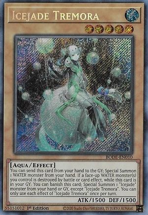 Icejade Tremora [BODE-EN010] Secret Rare - Yu-Gi-Oh! - Card Brawlers | Quebec | Canada |