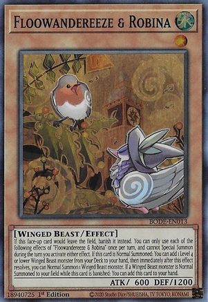 Floowandereeze & Robina [BODE-EN013] Super Rare - Yu-Gi-Oh! - Card Brawlers | Quebec | Canada |