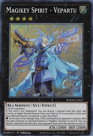 Magikey Spirit - Vepartu [BODE-EN047] Super Rare - Yu-Gi-Oh! - Card Brawlers | Quebec | Canada |