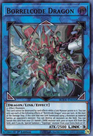 Borrelcode Dragon [BODE-EN050] Ultra Rare - Yu-Gi-Oh! - Card Brawlers | Quebec | Canada |