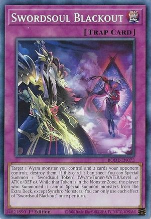 Swordsoul Blackout [BODE-EN073] Common - Yu-Gi-Oh! - Card Brawlers | Quebec | Canada |