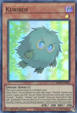 Kuribeh [BROL-EN004] Ultra Rare - Yu-Gi-Oh! - Card Brawlers | Quebec | Canada |