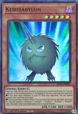 Kuribabylon [BROL-EN005] Ultra Rare - Yu-Gi-Oh! - Card Brawlers | Quebec | Canada |