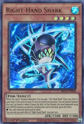 Right-Hand Shark [BROL-EN048] Ultra Rare - Yu-Gi-Oh! - Card Brawlers | Quebec | Canada |