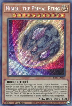 Nibiru, the Primal Being [BROL-EN080] Secret Rare - Yu-Gi-Oh! - Card Brawlers | Quebec | Canada |