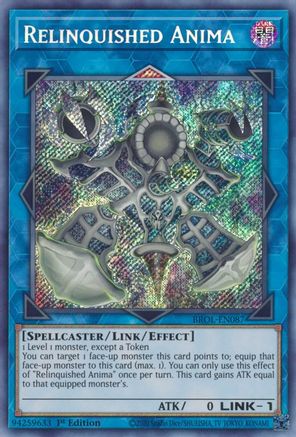 Relinquished Anima [BROL-EN087] Secret Rare - Yu-Gi-Oh! - Card Brawlers | Quebec | Canada |
