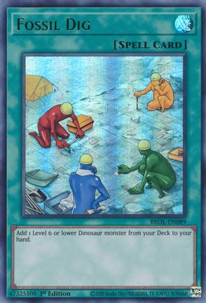 Fossil Dig [BROL-EN089] Ultra Rare - Yu-Gi-Oh! - Card Brawlers | Quebec | Canada |