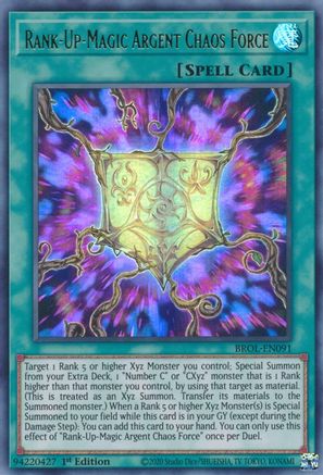 Rank-Up-Magic Argent Chaos Force [BROL-EN091] Ultra Rare - Yu-Gi-Oh! - Card Brawlers | Quebec | Canada |