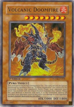 Volcanic Doomfire [FOTB-EN008] Ultra Rare - Yu-Gi-Oh! - Card Brawlers | Quebec | Canada |